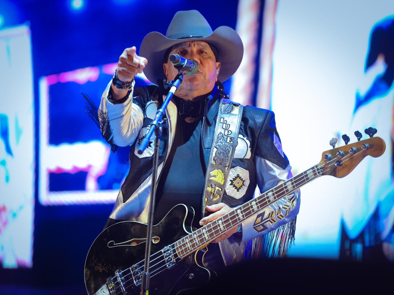 El grupo Bronco fue el encargado de inaugurar las Fiestas del Sol en Mexicali, en el escenario de la Isla de las Estrellas. (Foto: Juan Jesús Morales)