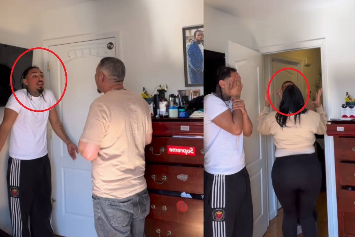 “Dime qué te hizo y yo me pongo loca como una araña”: joven finge pelear con su padre y su madre reacciona histérica