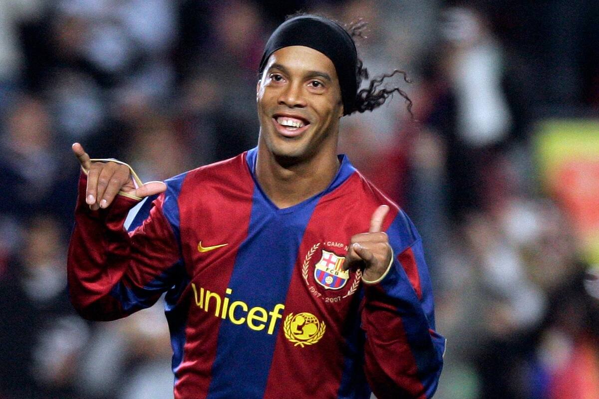 Ronaldinho fue derrotado en partido frente a un acusado por robo y otro por asesinato