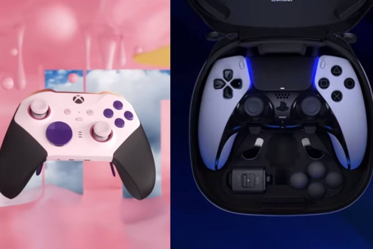 Xbox y PlayStation revelan sus controles de lujo