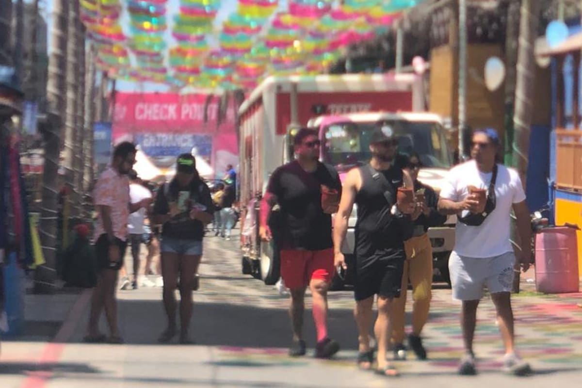 Llegan visitantes a Rosarito para el Beach Fest