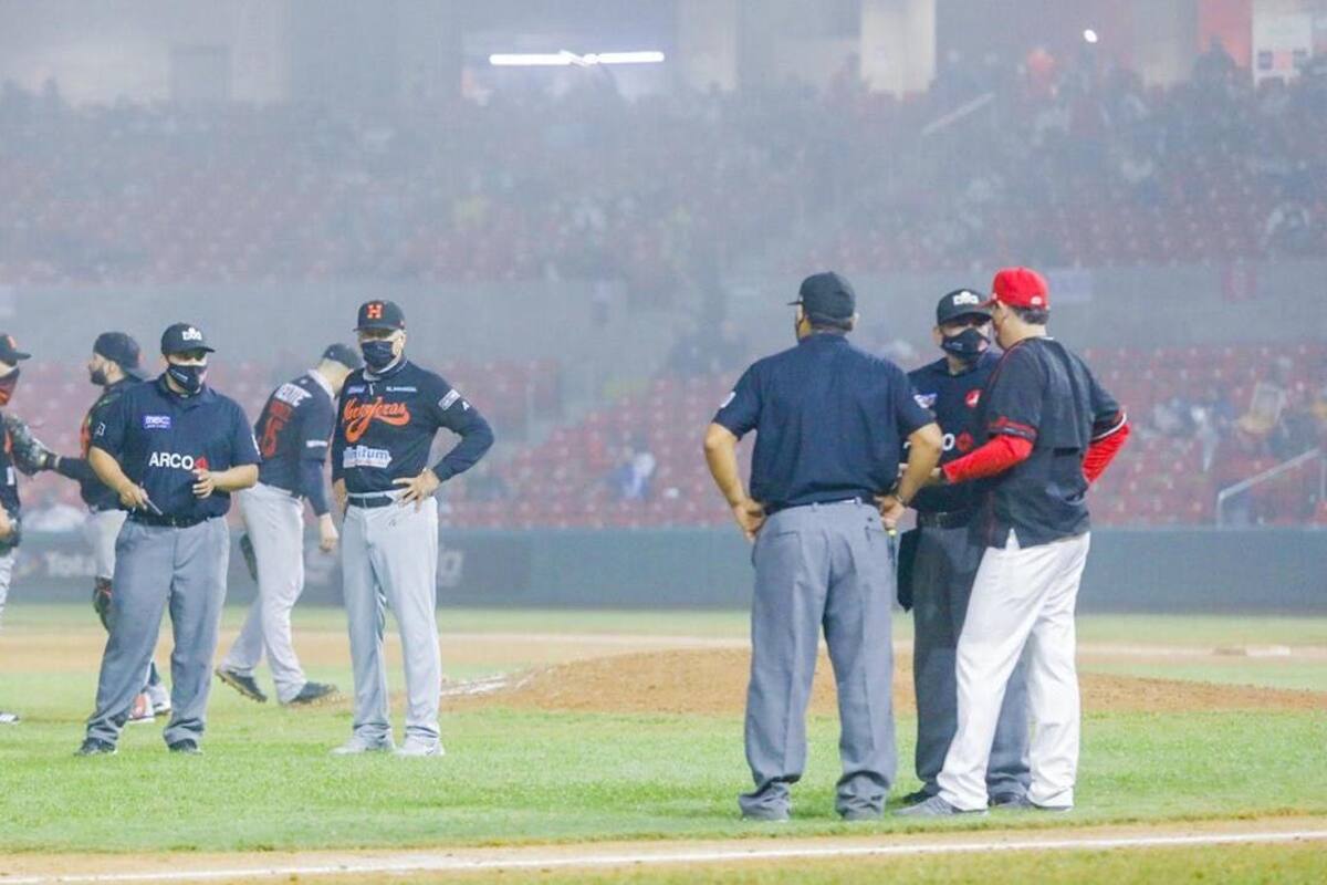 La neblina impide completar el juego entre Naranjeros y Venados