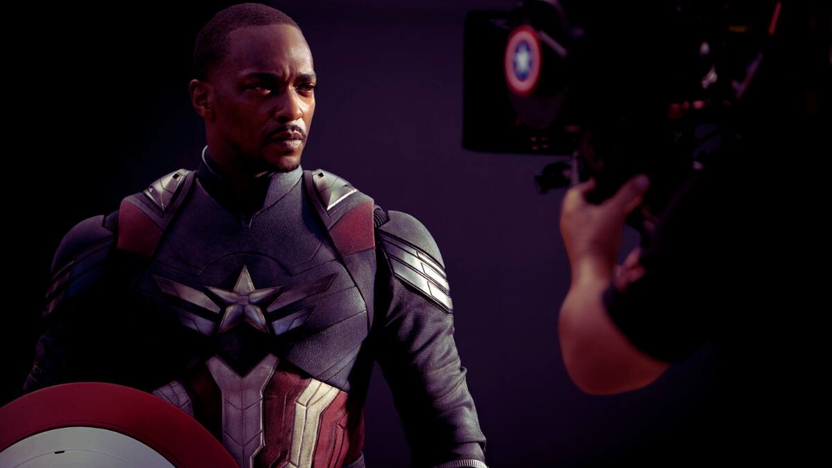 Vistazo a Anthony Mackie en 'Capitán América: Brave New World' festejando el 4 de Julio