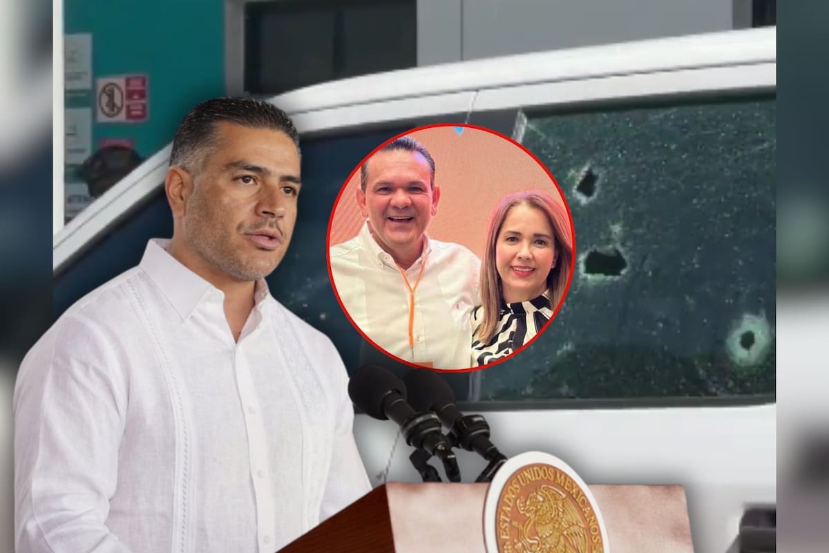 Ataque armado contra diputados de MC en Culiacán fue ejecutado por célula de “Los Chapitos”, confirmó Harfuch; uno permanece grave y ambos están bajo custodia en hospital