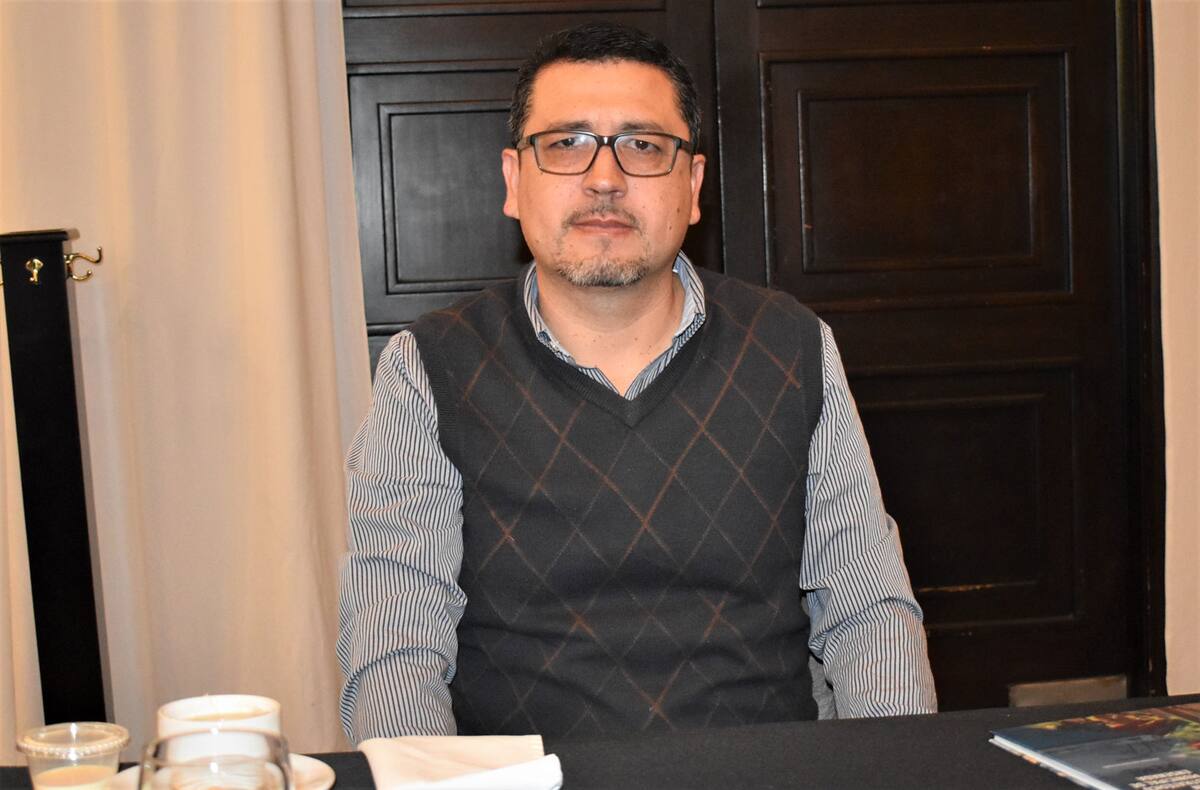 Edgar Hernández González, presidente del Comité Ciudadano de Seguridad Pública de Ensenada (Ccspe).