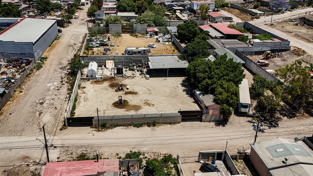 La Guardia Nacional permanece en la custodia del terreno. Foto: Leonardo González