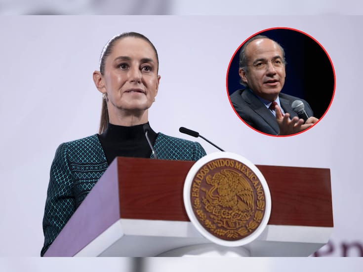 Sheinbaum arremete contra Calderón: “Entonces gobernaba un espurio”