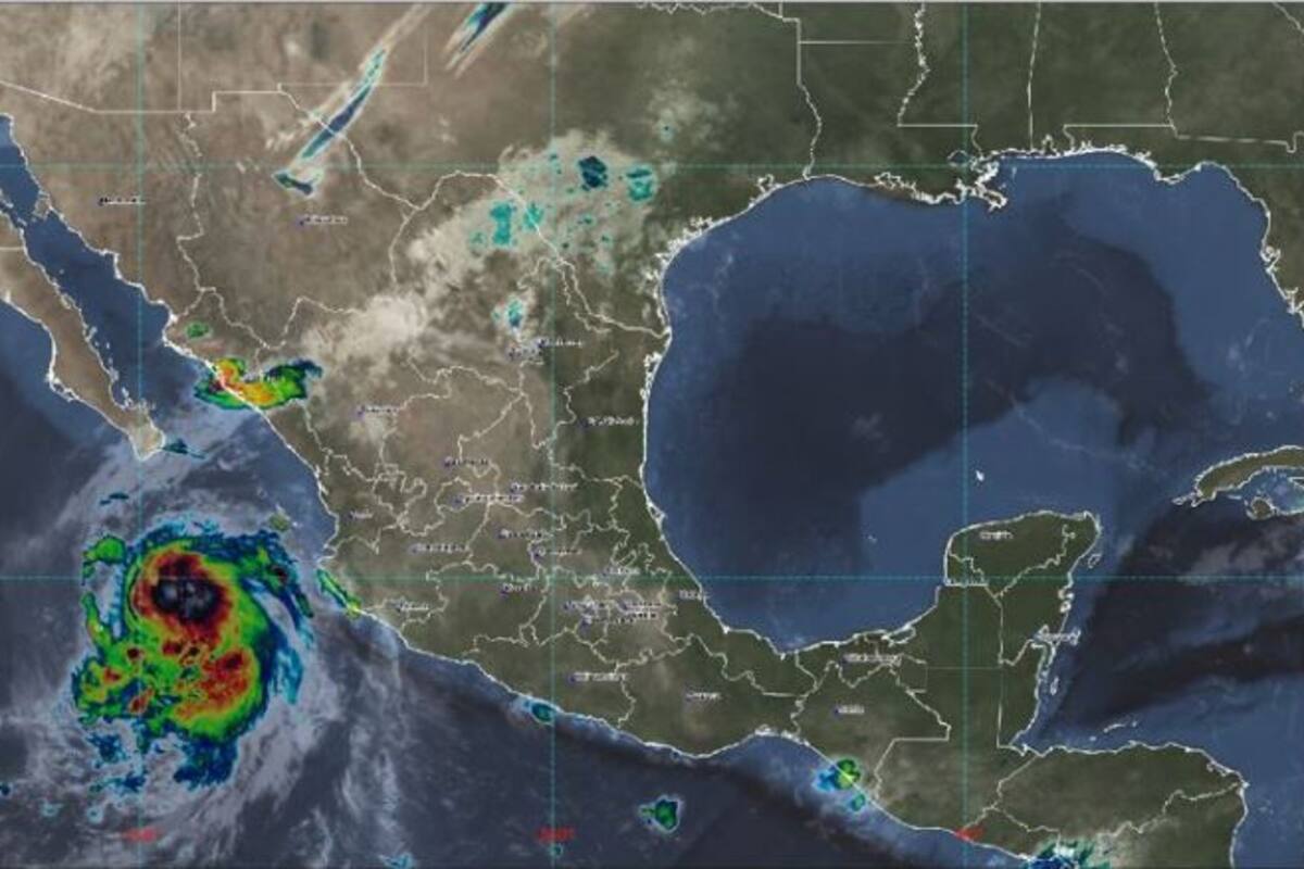 Clima en México: Huracán "Pamela" ocasionará lluvias intensas en Baja California Sur, se aproxima a Sinaloa