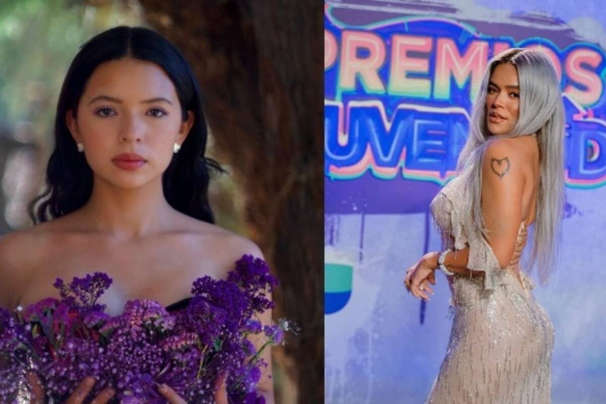Ángela Aguilar: reprocha malas palabras de Karol G al cantar con mariachi