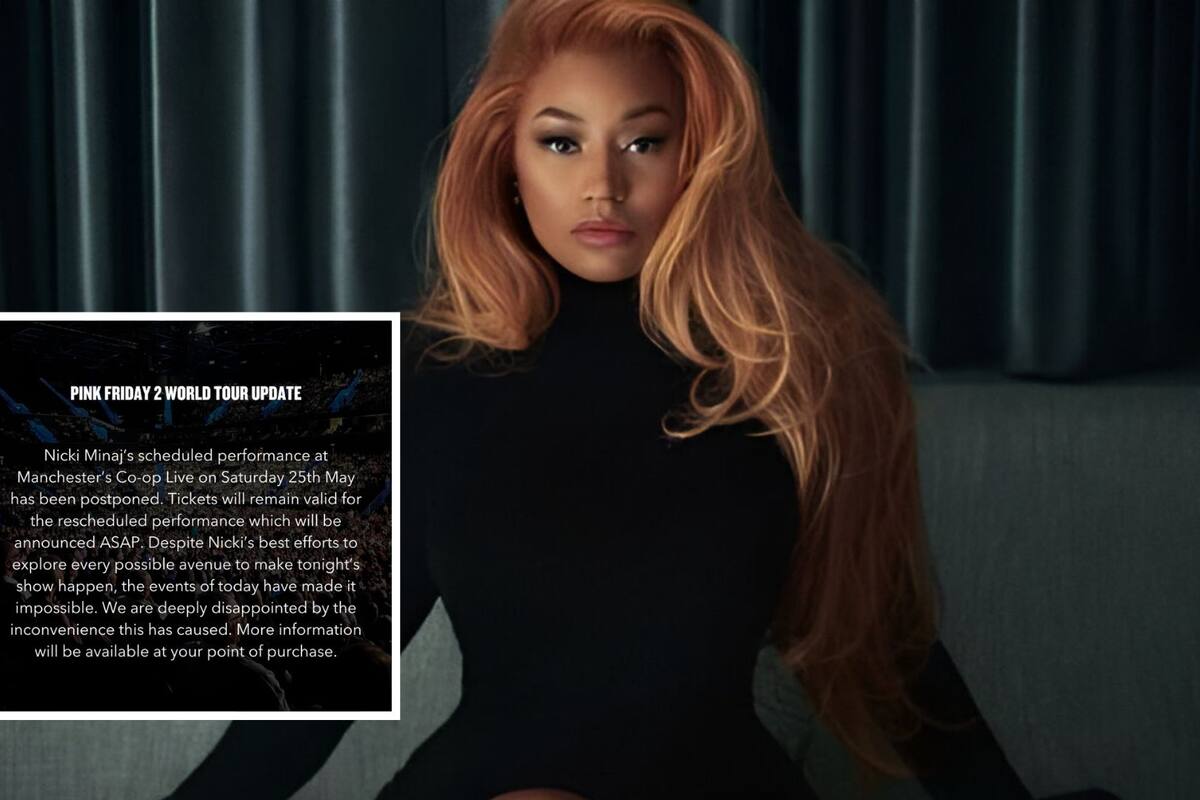 Nicki Minaj cancela concierto tras ser detenida en Ámsterdam