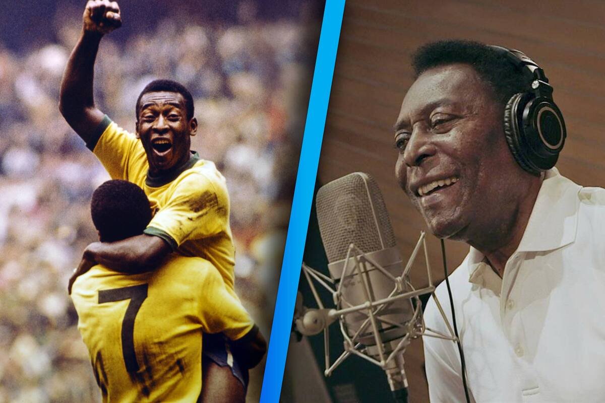 El Rey Pelé y su exitosa carrera… ¡como cantante!