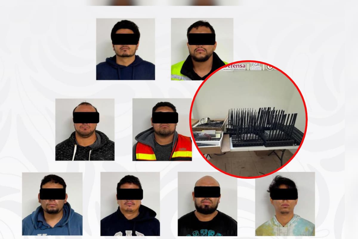 Operativo en San Luis Potosí deja nueve detenidos y más de 100 inhibidores asegurados en ruta clave para transportistas