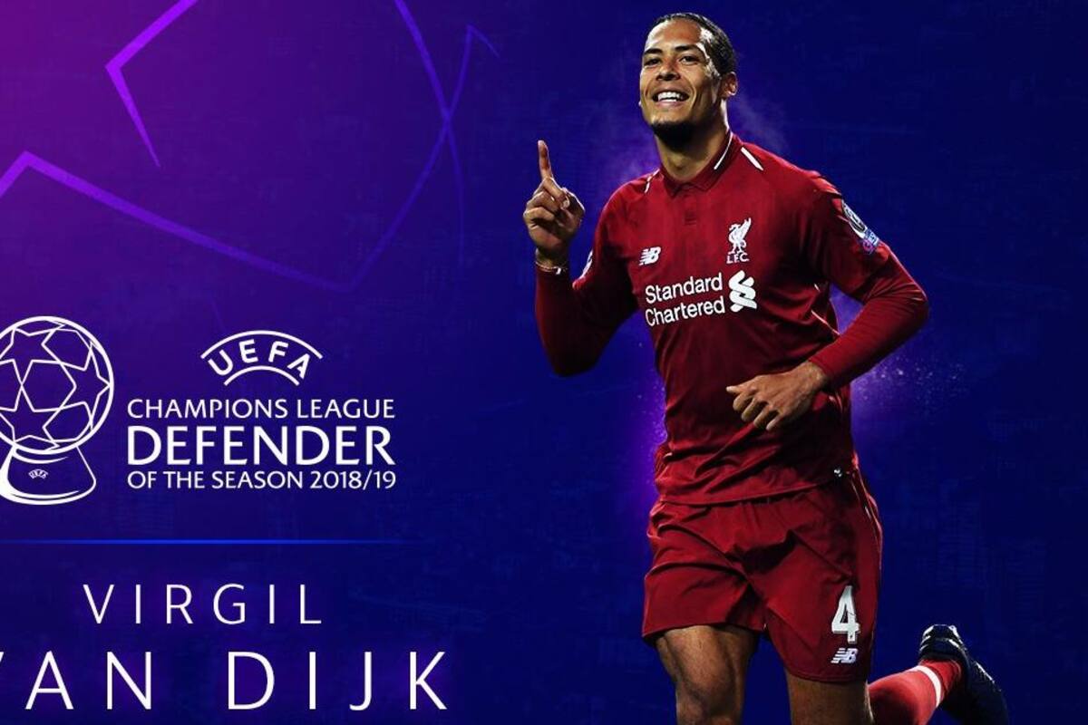Van Dijk, mejor defensa en temporada 2018/19