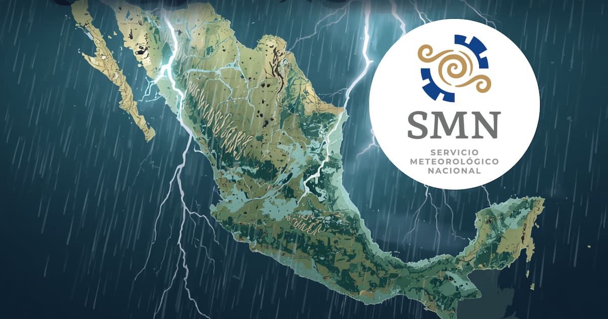 Frente frío 50 provocará tormentas torrenciales y descenso de temperatura en México