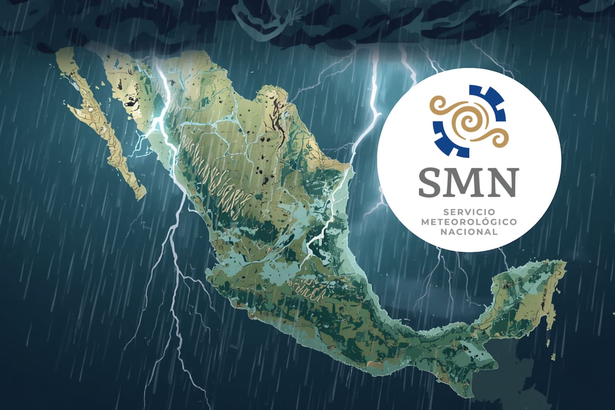 El frente frío 50 ingresará a México el lunes 11 de mayo y provocará lluvias torrenciales, granizo y rachas de viento en varios estados del país del 11 al 13 de mayo