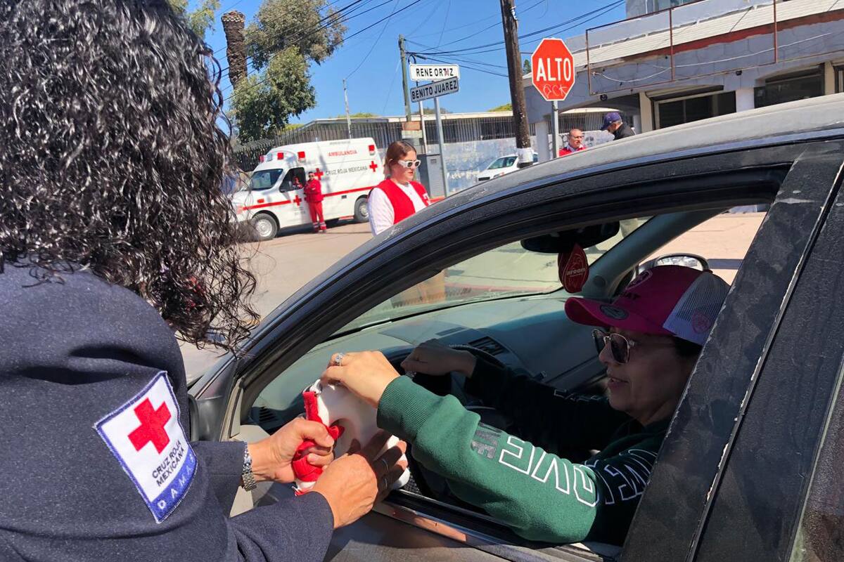 Cruz Roja Rosarito inicia su colecta anual