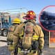 Explosión e incendio de pipa con combustible en Querétaro deja dos heridos graves