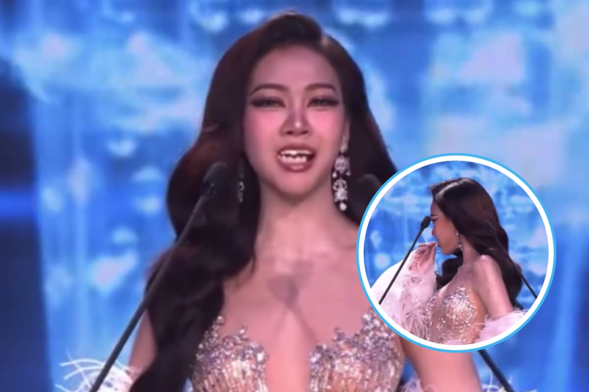 Viral | Reina de belleza pierde las carillas en plena presentación en Tailandia
