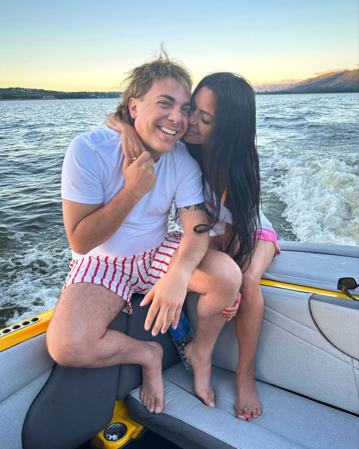 Cristian Castro acaba de anunciar su reconciliación con la argentina Mariela Sánchez.
