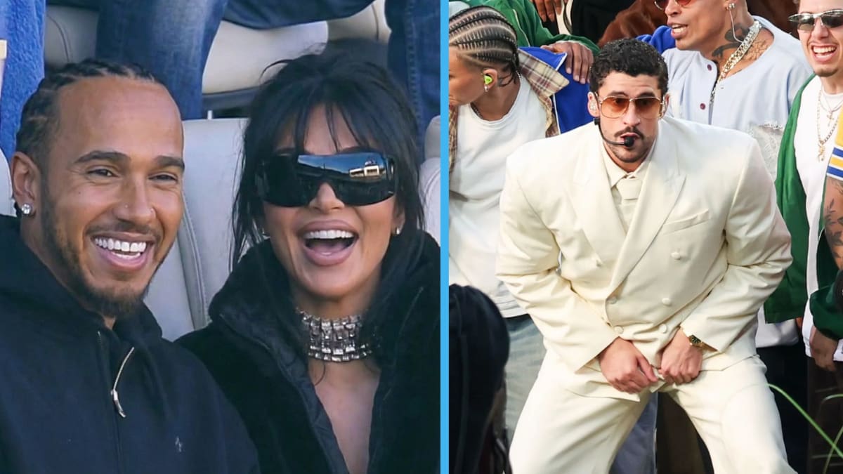 Lewis Hamilton dedica emotivas palabras a Bad Bunny tras su histórico medio tiempo en el Super Bowl 2026: esto dijo el novio de Kim Kardashian