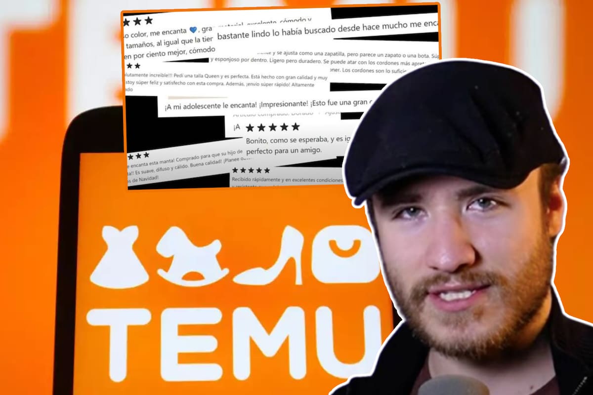 Youtuber alerta sobre Temu: “reseñas parecen falsas y ofertas engañosas”