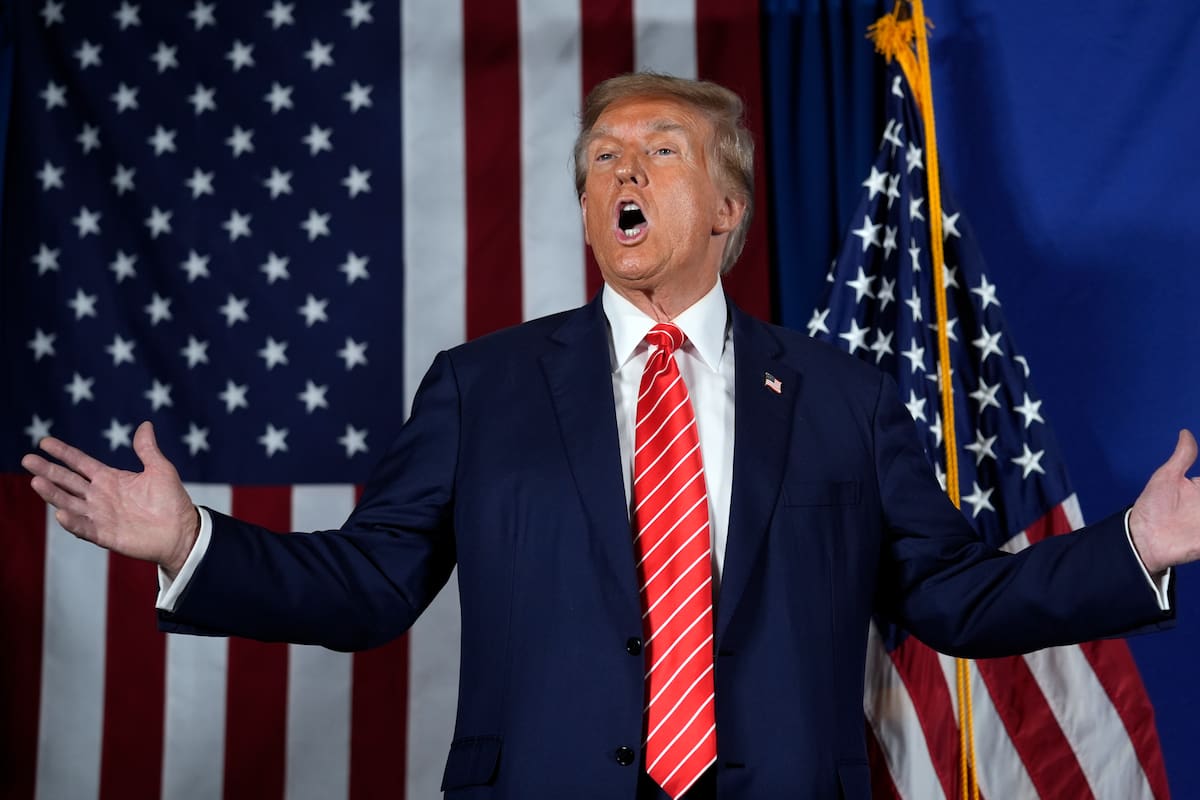 Trump culpa nuevamente al Gobierno de Biden por la muerte de 12 niños en Israel