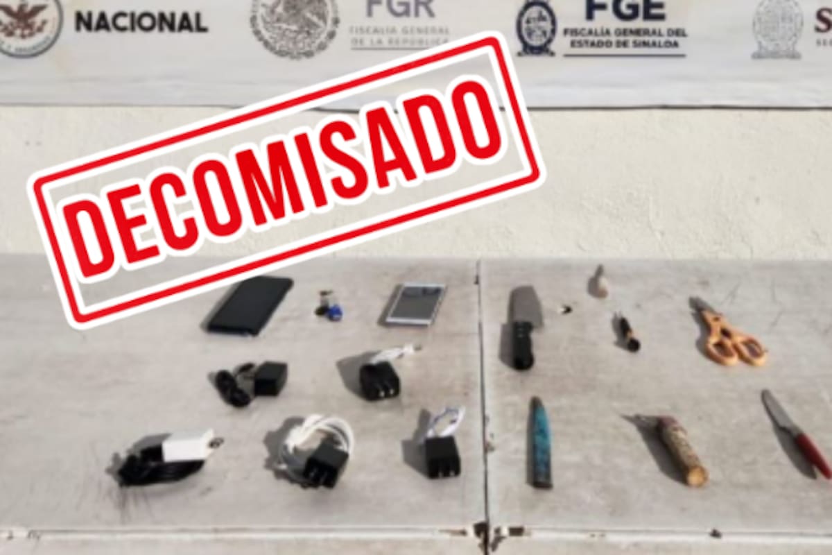 Revisión en el Centro Penitenciario Aguaruto destapa celulares, puntas metálicas y objetos prohibidos en celdas