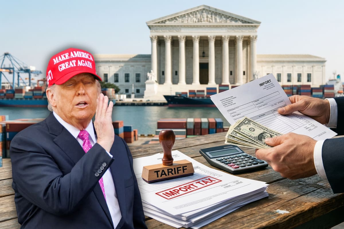 Empresas de Estados Unidos se preparan para reclamar hasta 150 mil millones de dólares si la Corte Suprema tumba los aranceles de Trump y obliga al gobierno a devolver ese dinero
