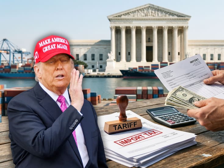Empresas de Estados Unidos se preparan para reclamar hasta 150 mil millones de dólares si la Corte Suprema tumba los aranceles de Trump y obliga al gobierno a devolver ese dinero