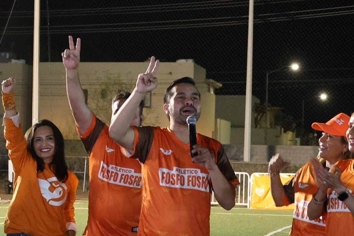 Jorge Álvarez Máynez de MC inicia la campaña electoral en Hermosillo
