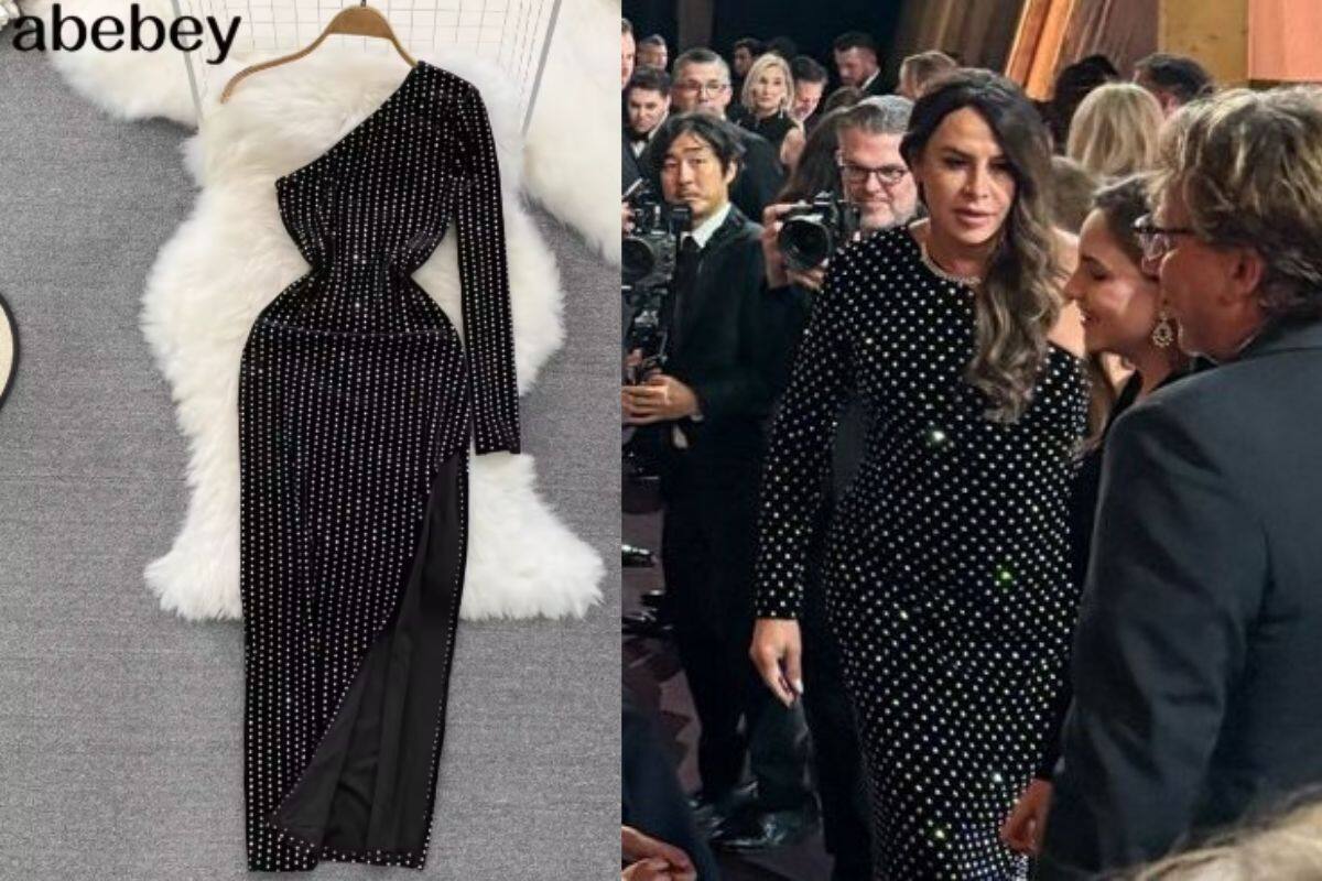 Una ganga: el vestido que usó Karla Sofía Gascón en los Óscar 2025 lo puedes encontrar en AliExpress