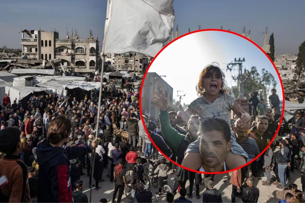 Palestinos protestan contra Hamás y exigen el final de la guerra