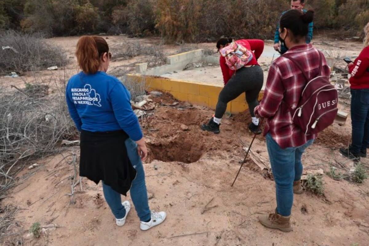 Una mujer, entre los cuerpos hallados en fosa clandestina de la Abasolo