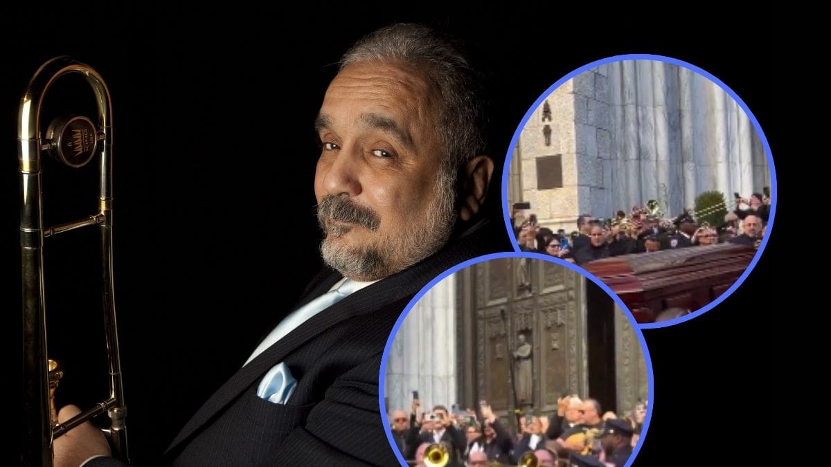 Cientos de trombones despiden a Willie Colón en la Catedral de San Patricio de Nueva York tras su muerte a los 75 años por complicaciones respiratorias, en un homenaje masivo donde seguidores interpretaron “La Murga”, “Che Che Colé” e “Idilio”