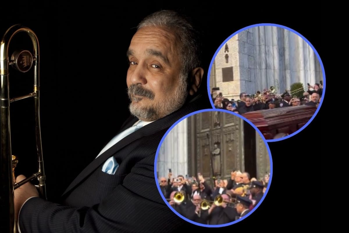 Cientos de trombones despiden a Willie Colón en la Catedral de San Patricio de Nueva York tras su muerte a los 75 años por complicaciones respiratorias, en un homenaje masivo donde seguidores interpretaron “La Murga”, “Che Che Colé” e “Idilio”