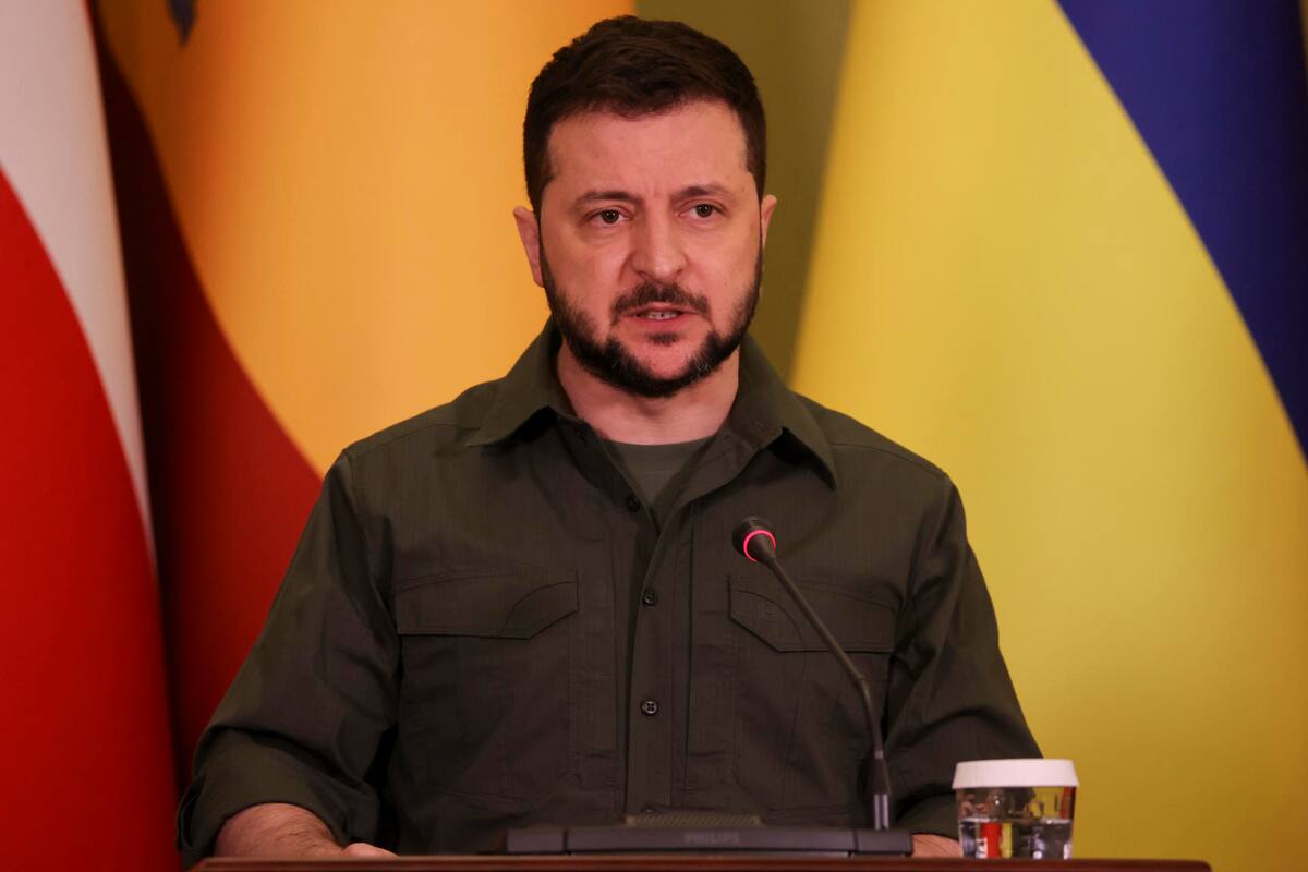 El presidente de Ucrania, Volodímir Zelenski. | Crédito: EFE/Miguel Gutiérrez