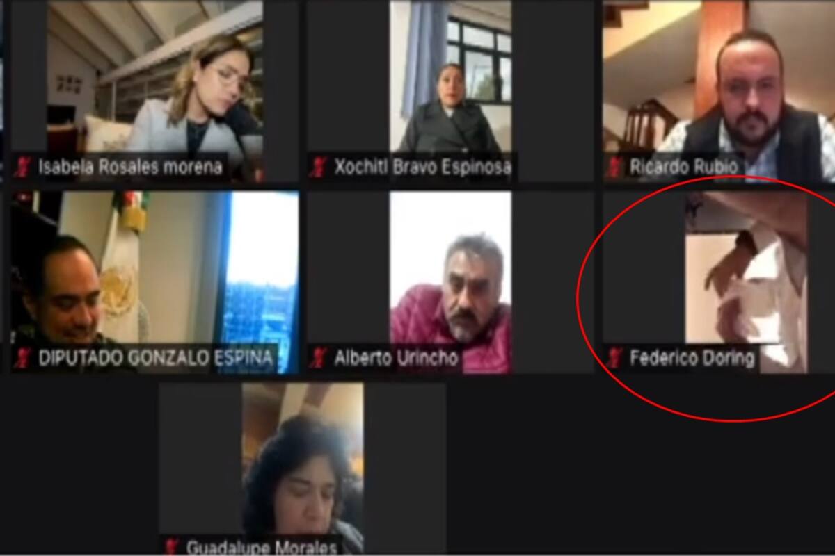 Agarran en el baño al diputado del PAN Federico Döring