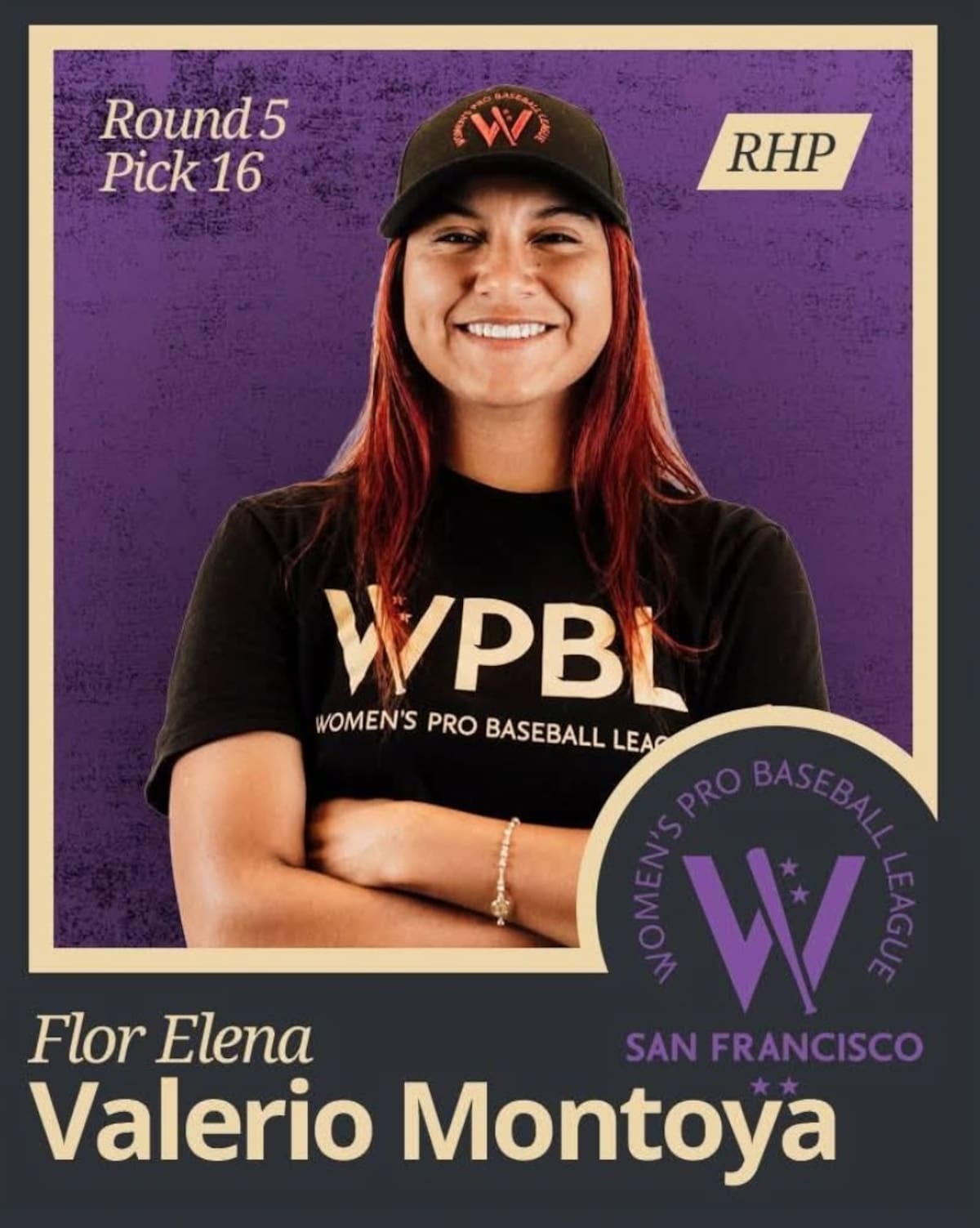 Desde Tijuana hasta hacer historia en la primera temporada de la nueva Liga Profesional de Beisbol Femenil en Estados Unidos. Foto: Cortesía WPBL