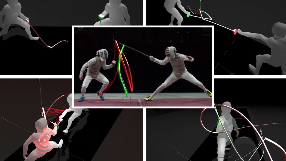 Un proyecto japonés busca hacer más comprensible el esgrima al implementar tecnología que muestra la trayectoria de la espada en tiempo real, la cual el ojo humano del público general no puede seguir por sí solo