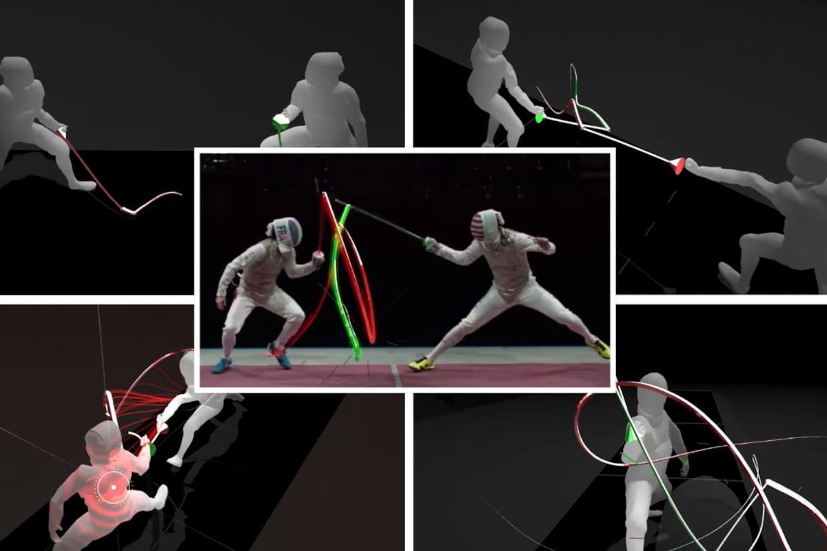 Un proyecto japonés busca hacer más comprensible el esgrima al implementar tecnología que muestra la trayectoria de la espada en tiempo real, la cual el ojo humano del público general no puede seguir por sí solo