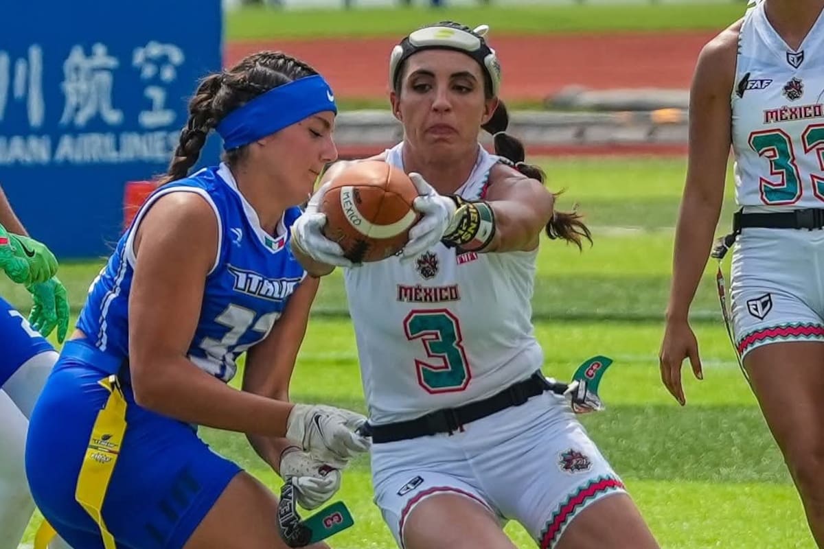 De no atrapar un balón a representar a México: Silvia Contreras va al Mundial de Flag Football
