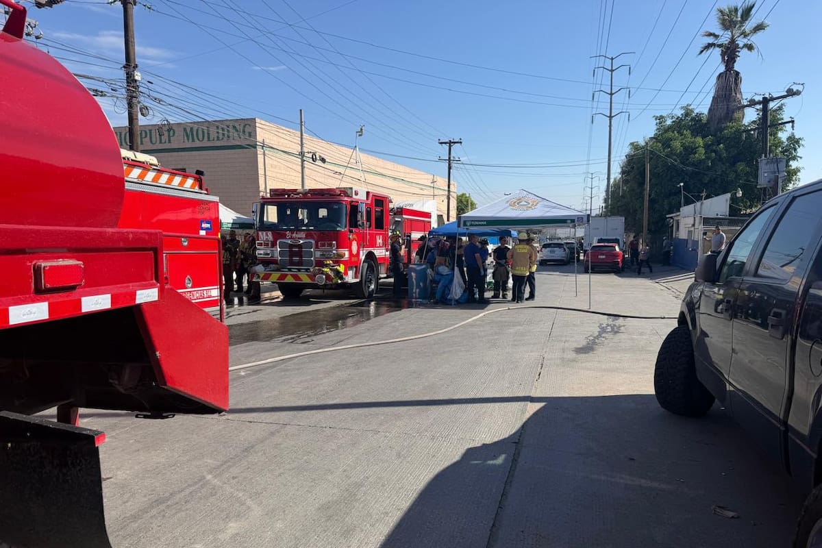 Bomberos atienden 53 emergencias en Tijuana; cinco fueron incendios