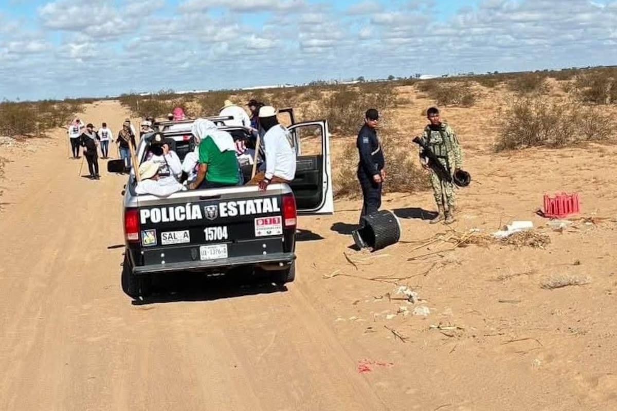 Colectivos de SLRC suspenden búsqueda por seguridad