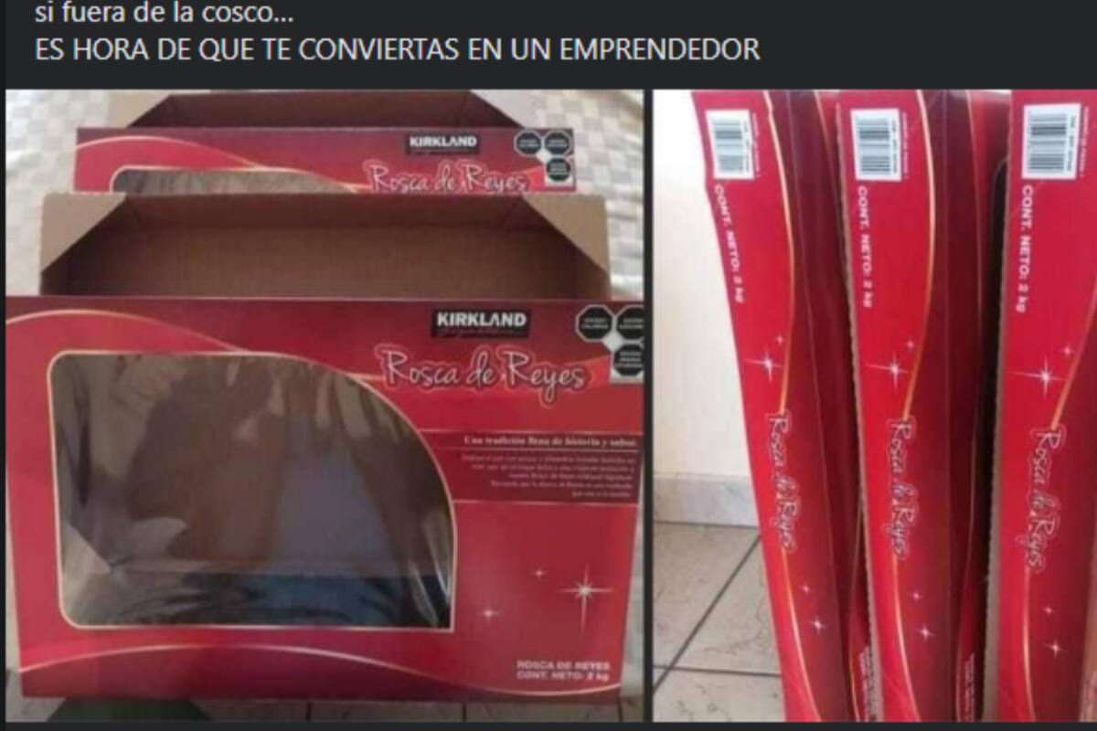 VIRAL: ¡ahora ponen en venta las cajas vacías de las roscas de Costco!