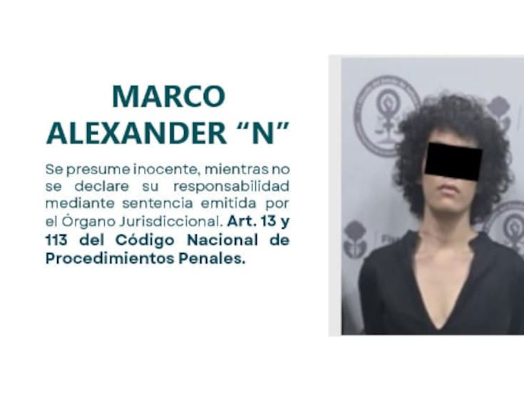 Vinculan a proceso a Marco Alexander “N”, presunto feminicida de nutrióloga en Zapopan; dijo que “una canción le ordenó matar”