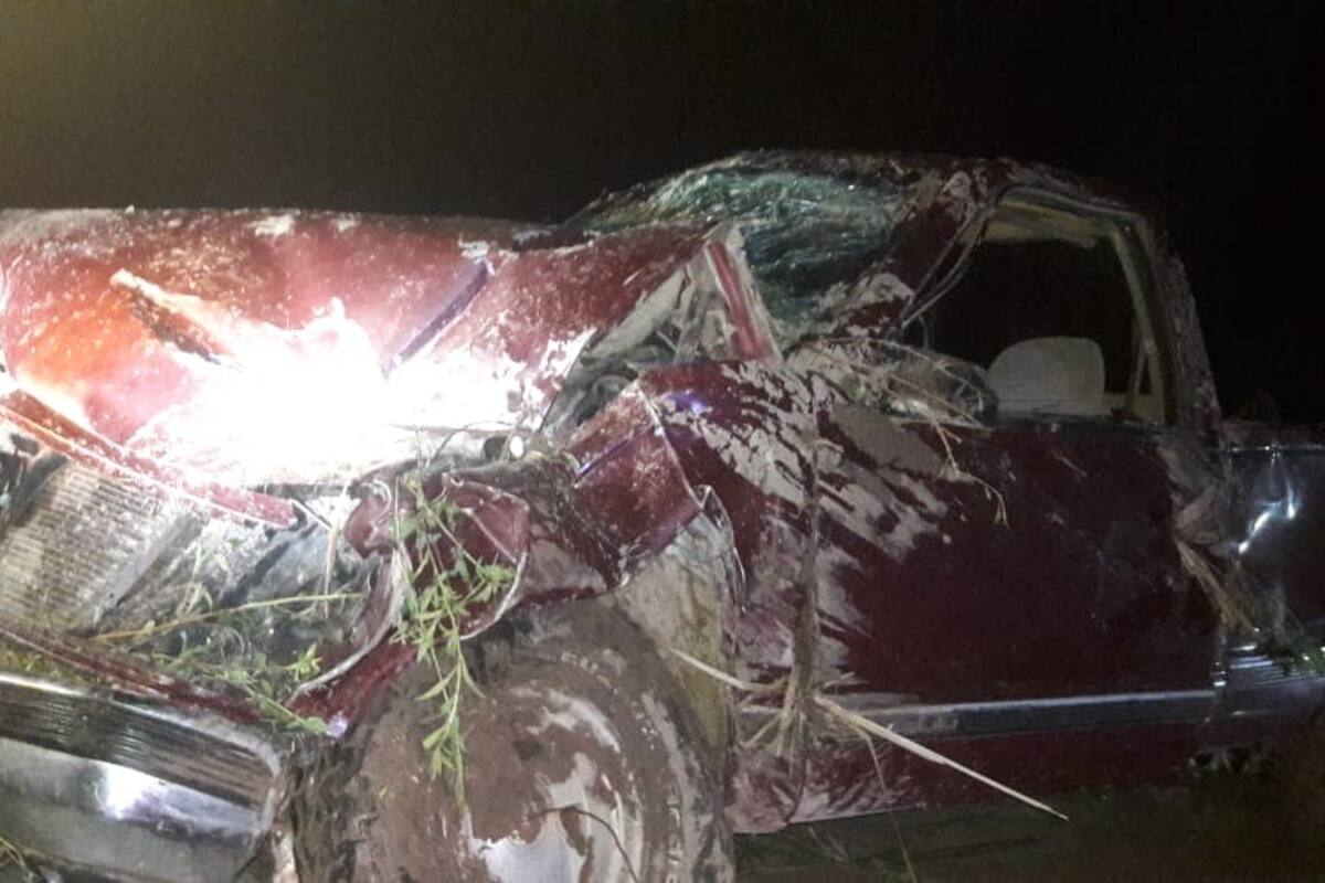 Un muerto y dos lesionados deja choque contra una vaca en Etchojoa