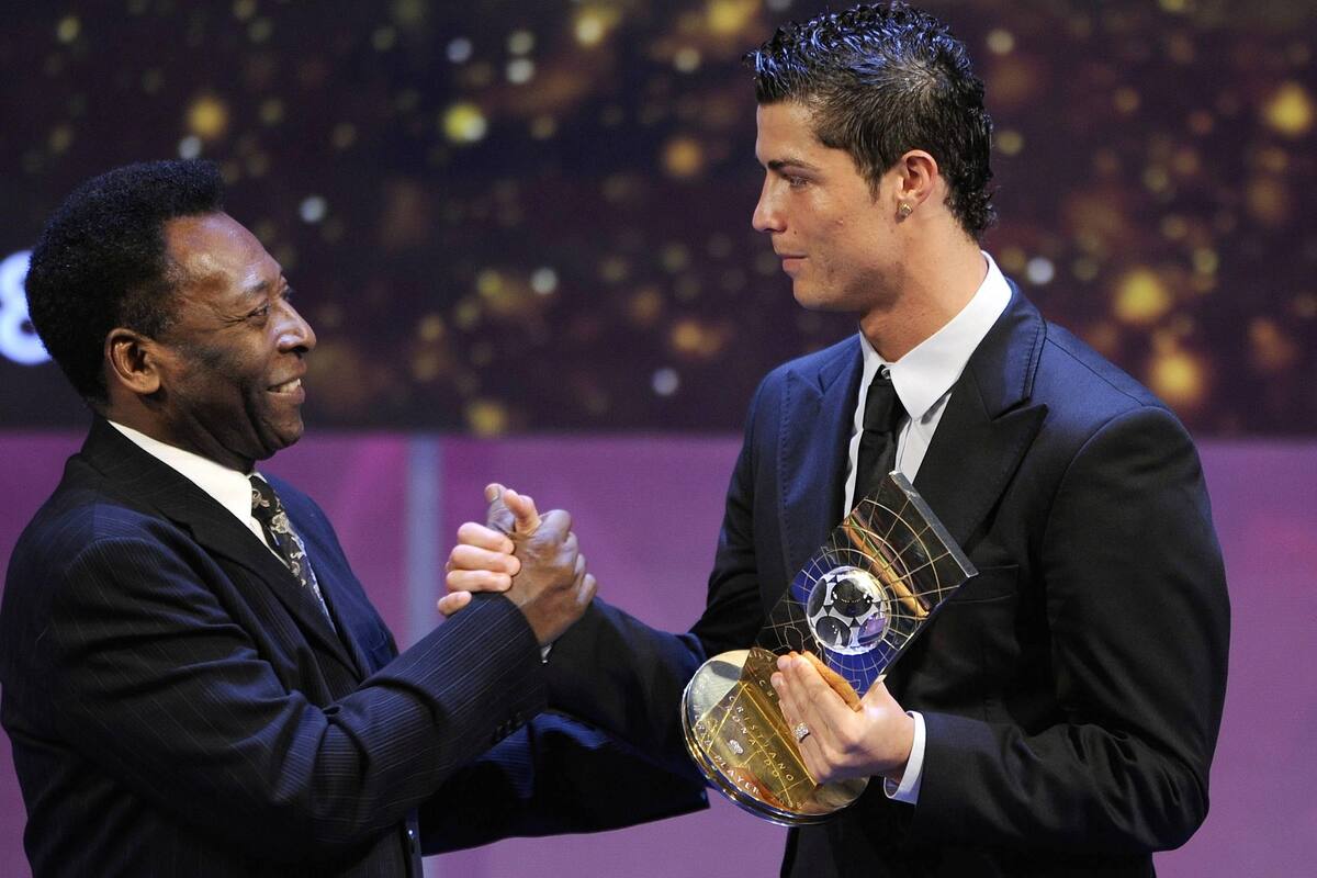 Habló el Rey: Pelé asegura que Cristiano es el mejor jugador del momento