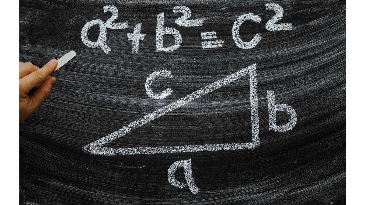 Teorema de Pitágoras. Foto: Canva