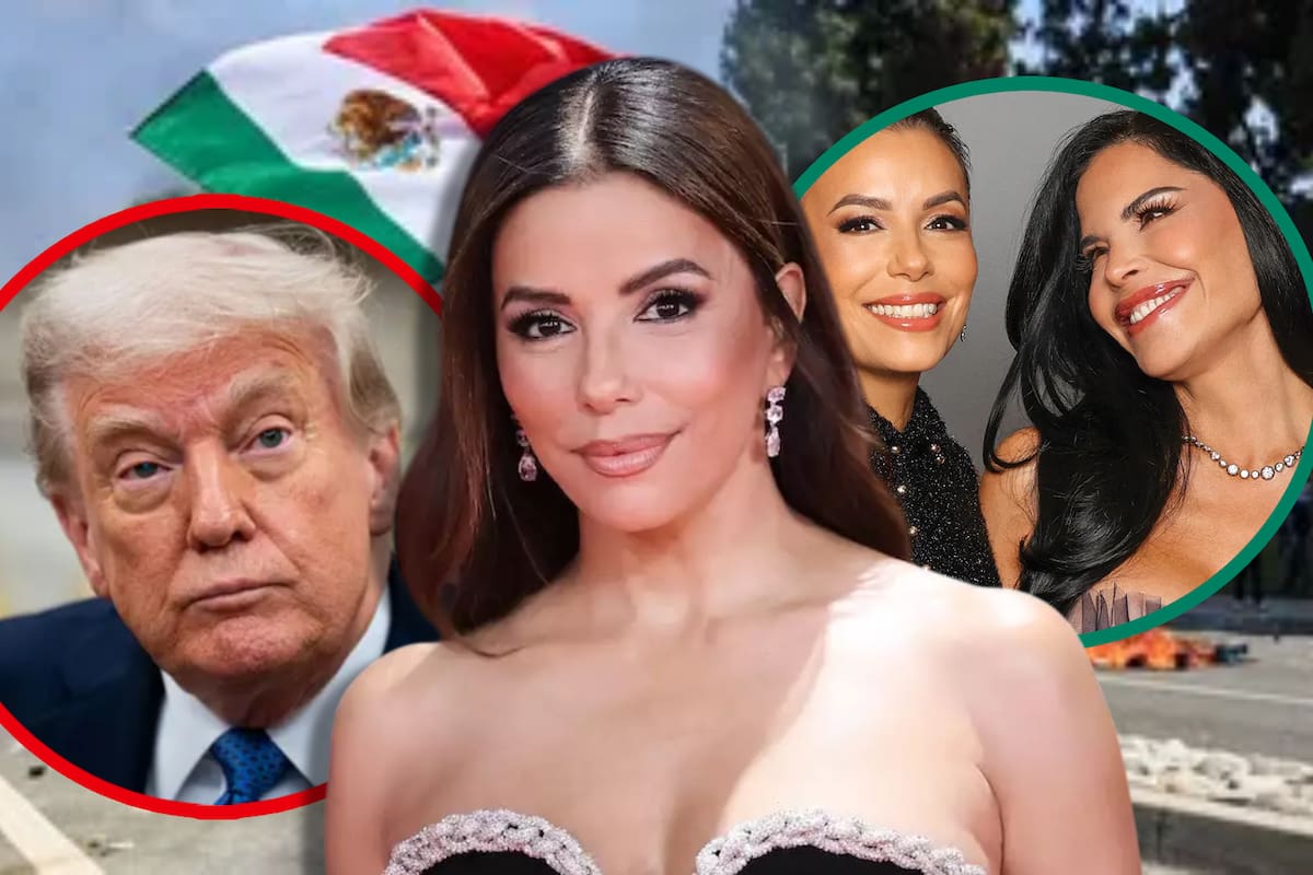 Critican a Eva Longoria por no mencionar a Trump como culpable de las redadas migratorias en EE.UU.