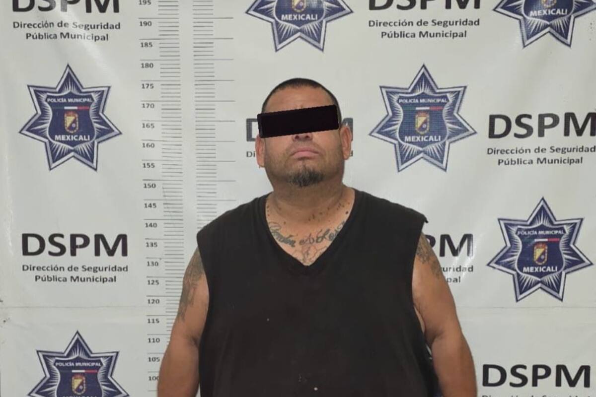 Arrestan a hombre con metanfetamina en la Independencia